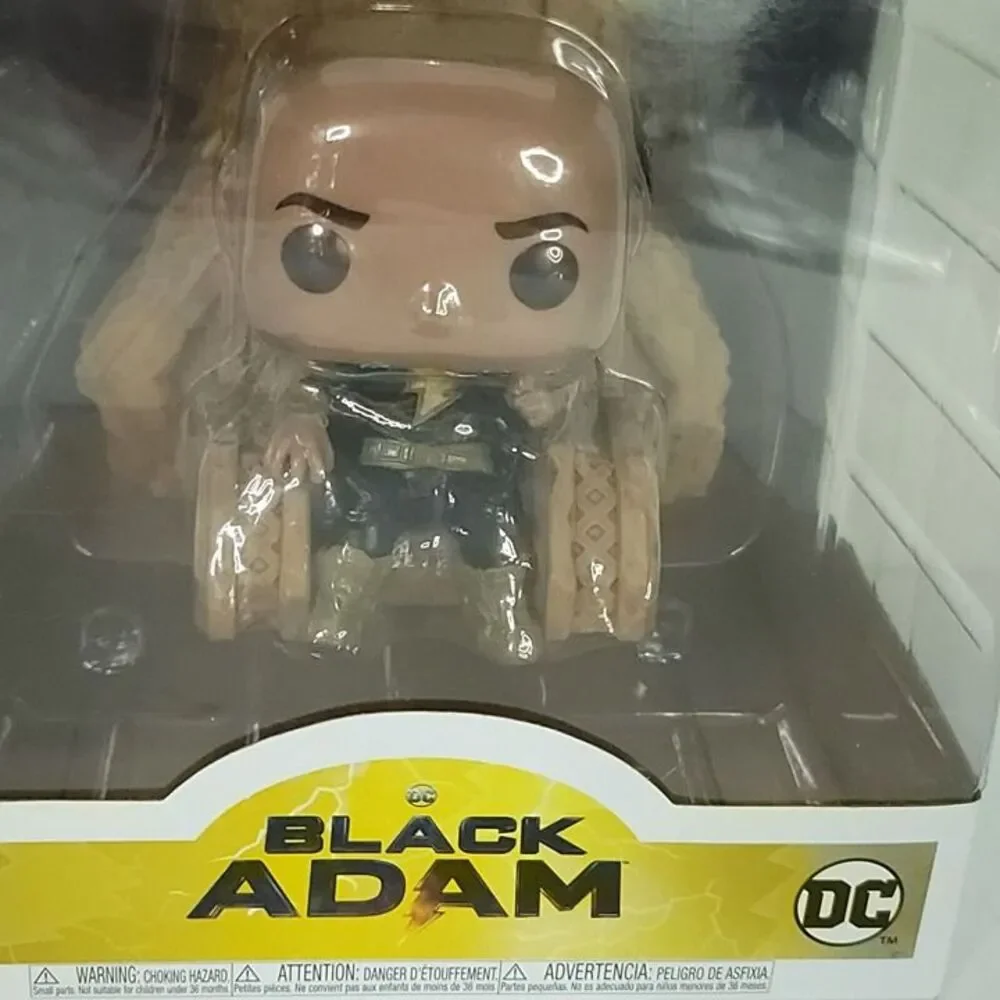 Funko Pop! Deluxe DC Black Adam #1239 Black Adam on Throne Vinyl Figure NEW